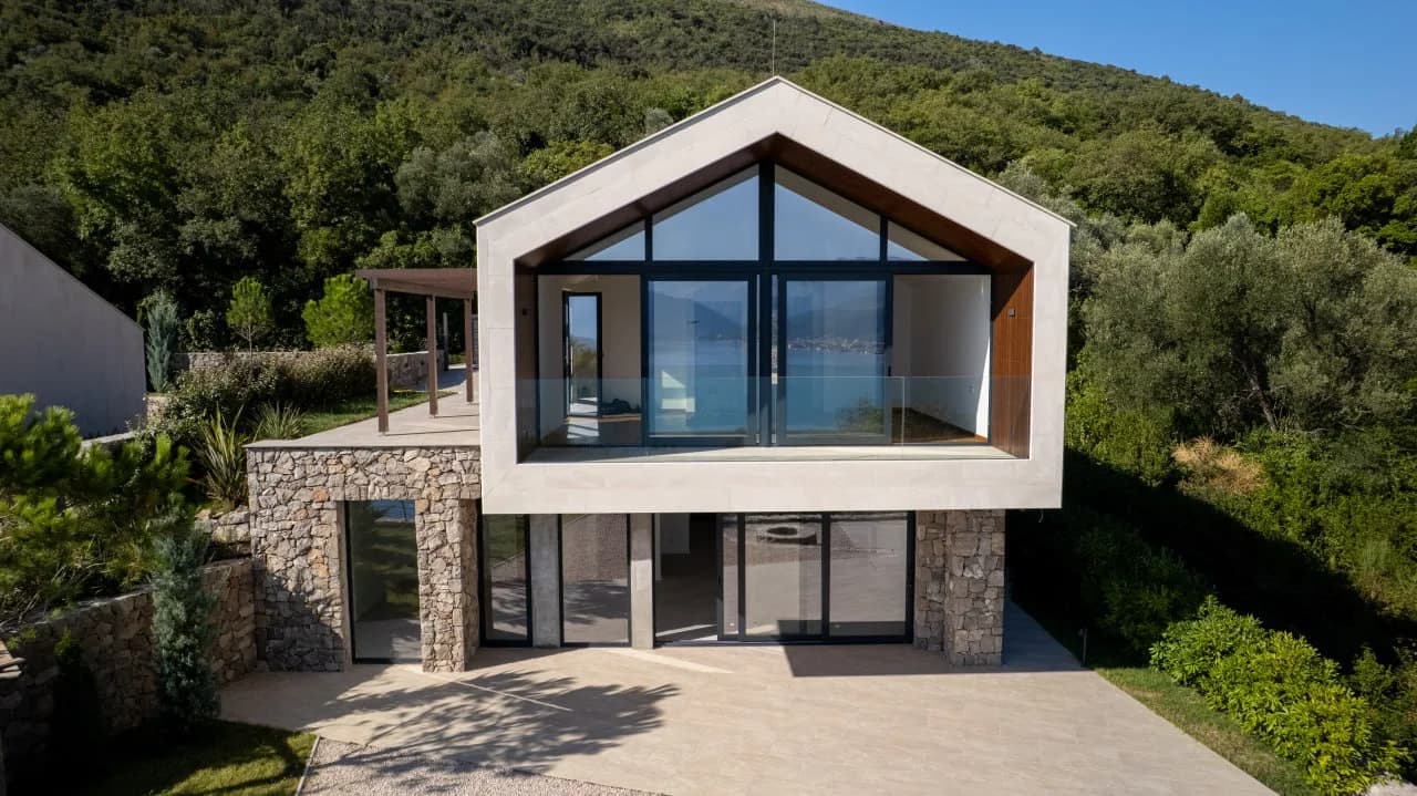 Modern Villa with Stunning Sea View on Luštica Peninsula