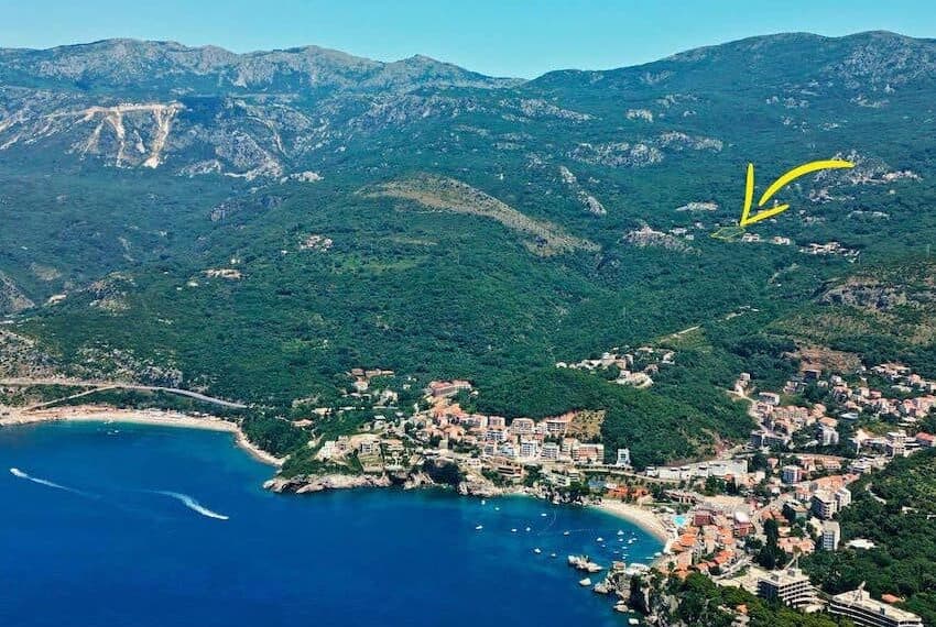 Construction Land in Kuljace, Budva area