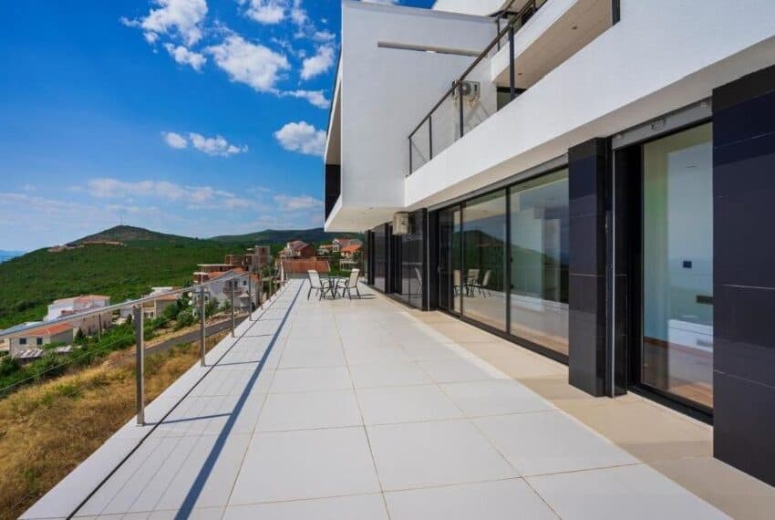 Contemporary villa with excellent sea views, Krimovica, Budva Riviera