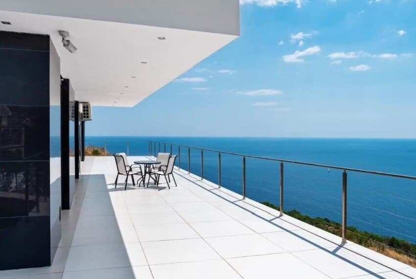 Contemporary villa with excellent sea views, Krimovica, Budva Riviera