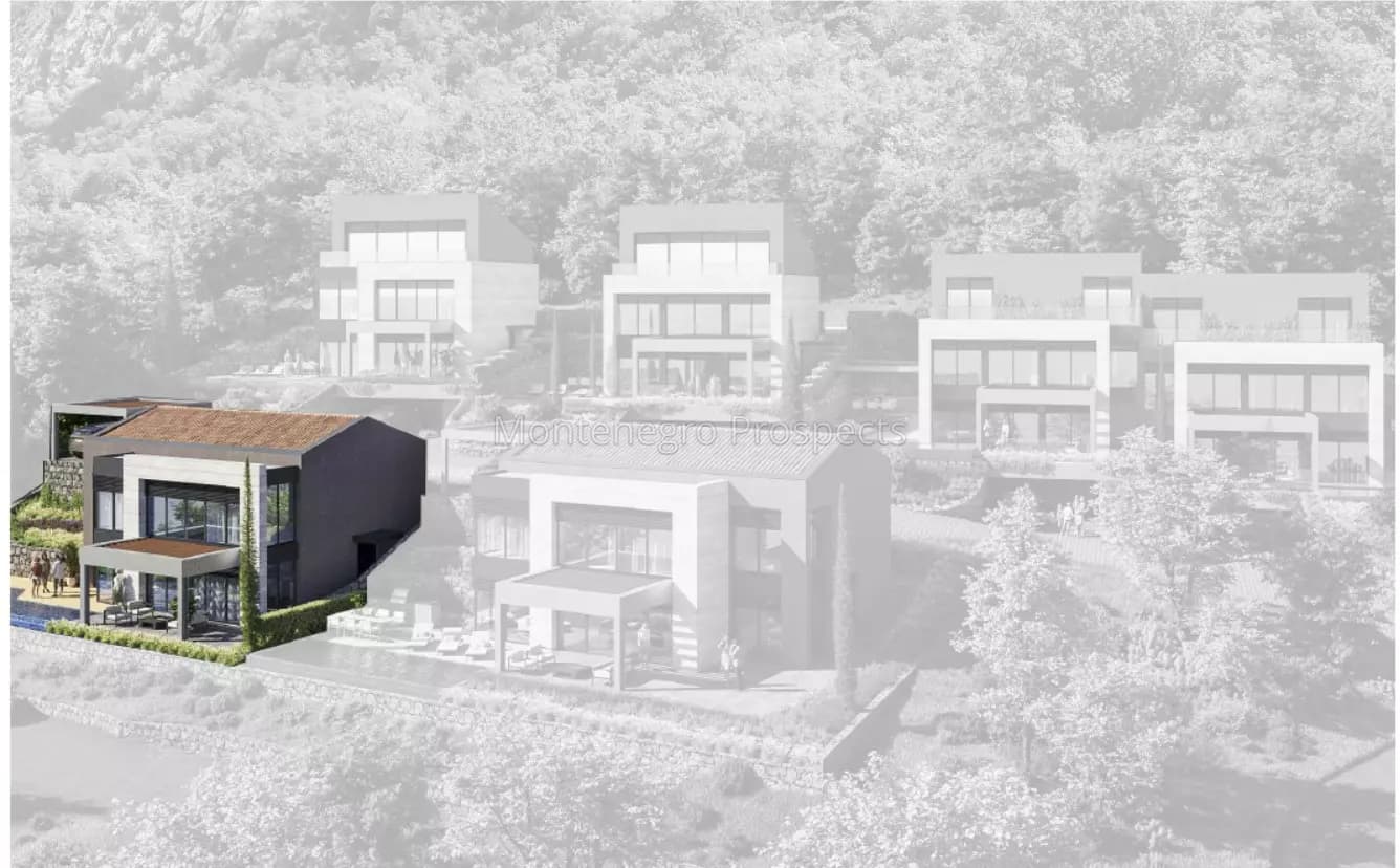 Ekskluzivni projekat sa luksuznim vilama u Dobroti!