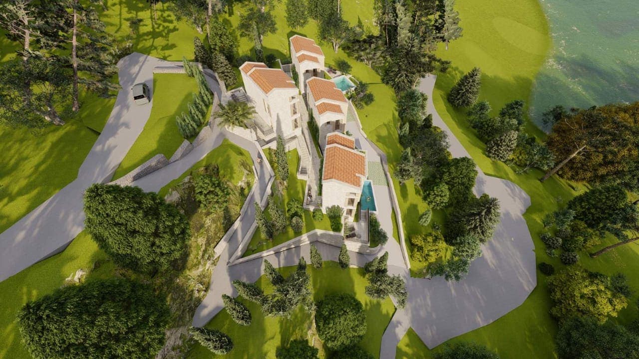 Građevinsko zemljište sa projektom u Kamenovu №2473