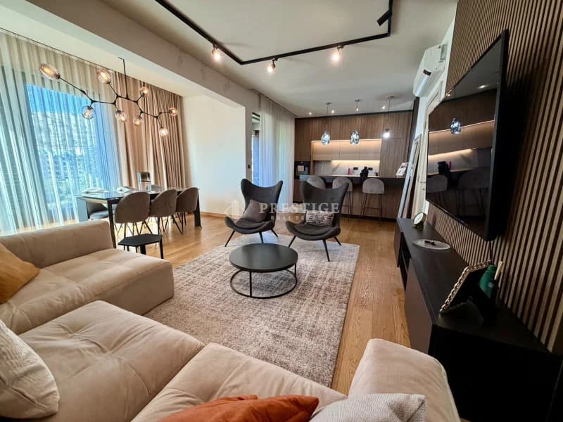 Luxury furnished two-bedroom apartment for rent, 86m², Emerald Garden, Zagorič, Podgorica