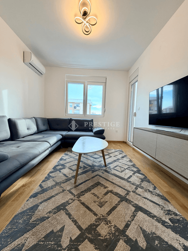 New one-bedroom apartment for rent, 45m2, in Zabjelo, Podgorica.