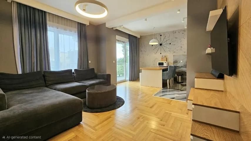 Izdavanje, dvosoban stan, 63m², Golubovina, Budva