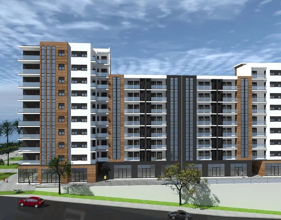 Izdavanje, dvosoban stan, 64m², Stari Aerodrom, Podgorica