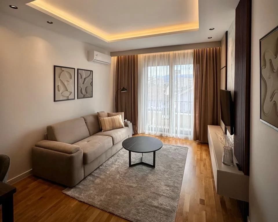 Izdavanje – Jednosoban stan (43m2), Podgorica, City Kvart – 750€