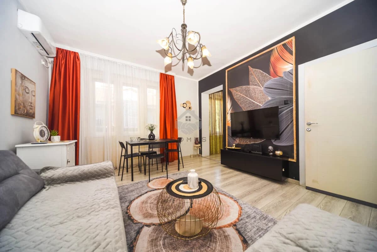 Furnished One-Bedroom Apartment 52m², Center – Podgorica