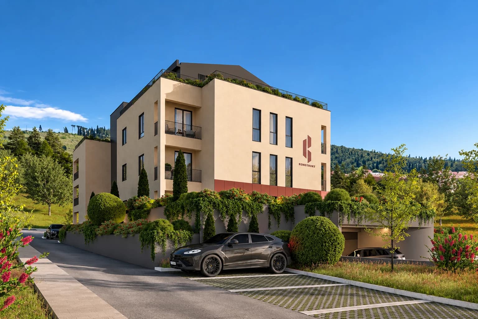 Jednosoban stan 42m2 u izgradnji, Zagorič – Podgorica