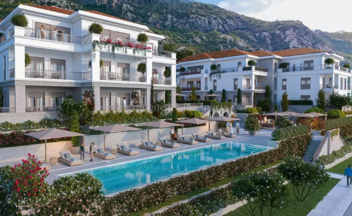 Luksuzni kompleks u izgradnji na atraktivnoj lokaciji, Dobrota, Kotor