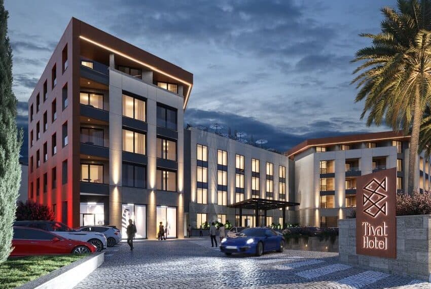 Luxury apartments in high end residential complex, Tivat