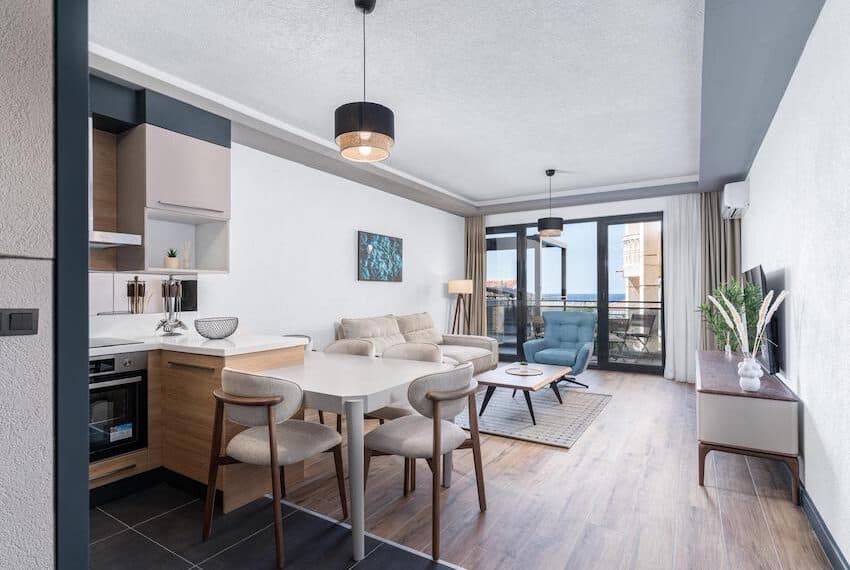 Luxury two-bedroom apartment, Sveti Stefan, Budva