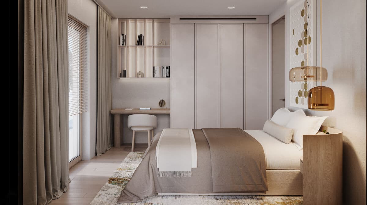 Moderan dvosoban stan u luxuznom kompleksu u mirnom dijelu Tivta - direktno od investitora