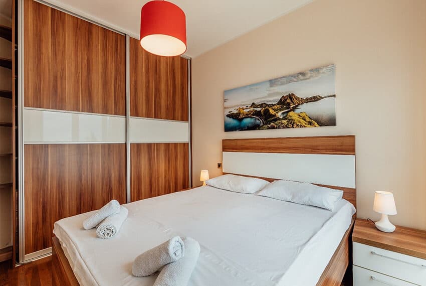 Modern two-bedroom apartment close to the sea, Lustica