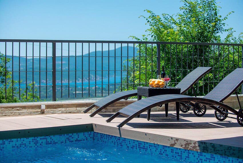 Modern villa open view of the sea – Kavac, Kotor