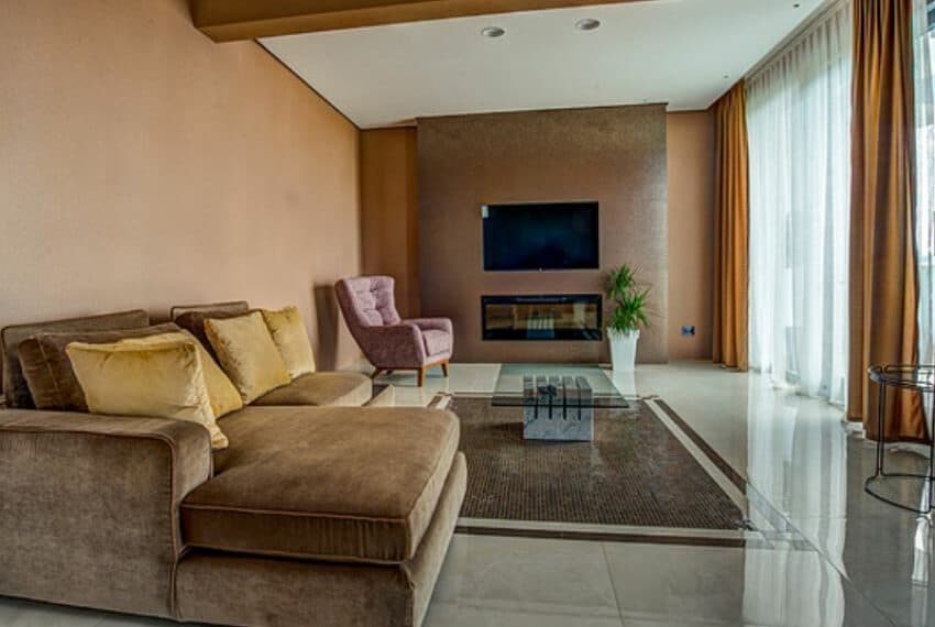 Modern villa with panoramic views of Budva riviera
