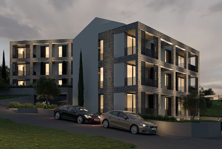 New luxury residential complex in Donja Lastva, Tivat