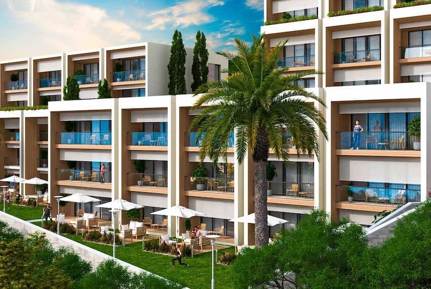 New residential complex with luxury apartments near Portonovi, Kumbor