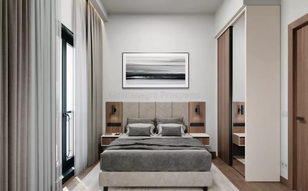 Novi namješteni stanovi uz Portonovi rizort, druga linija od mora – Đenovići, Herceg Novi