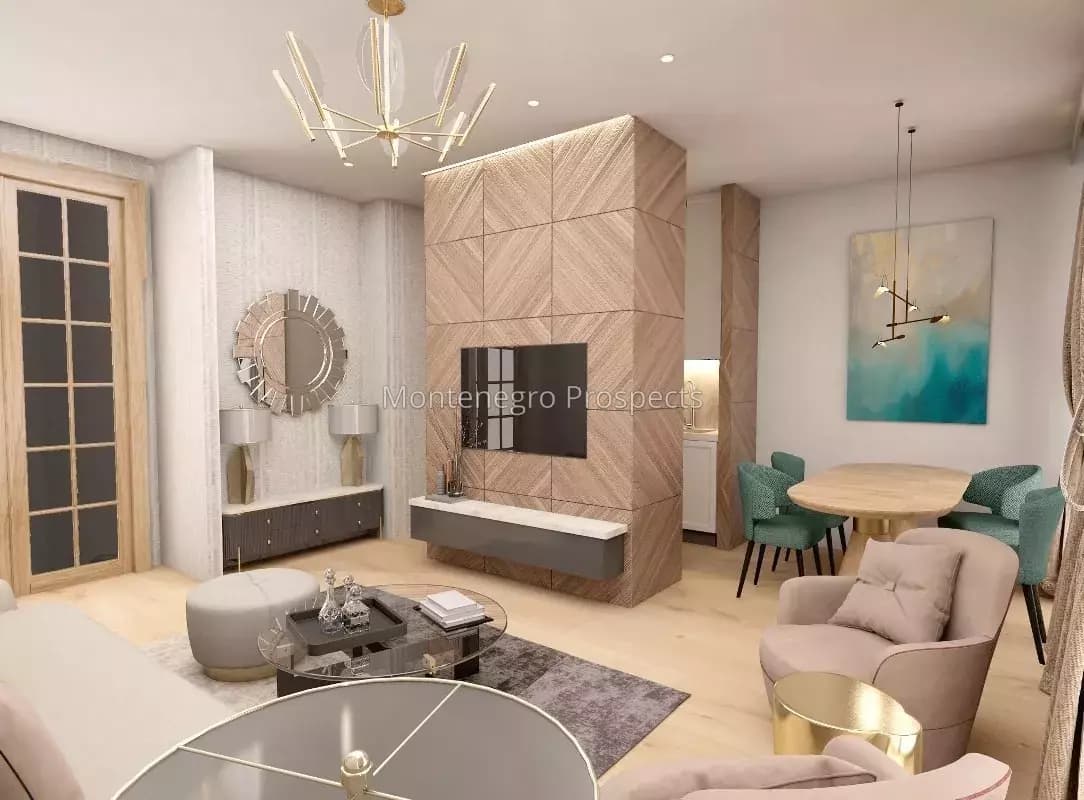 Novi stanovi u izgradnji sa pogledom na more, Kavač