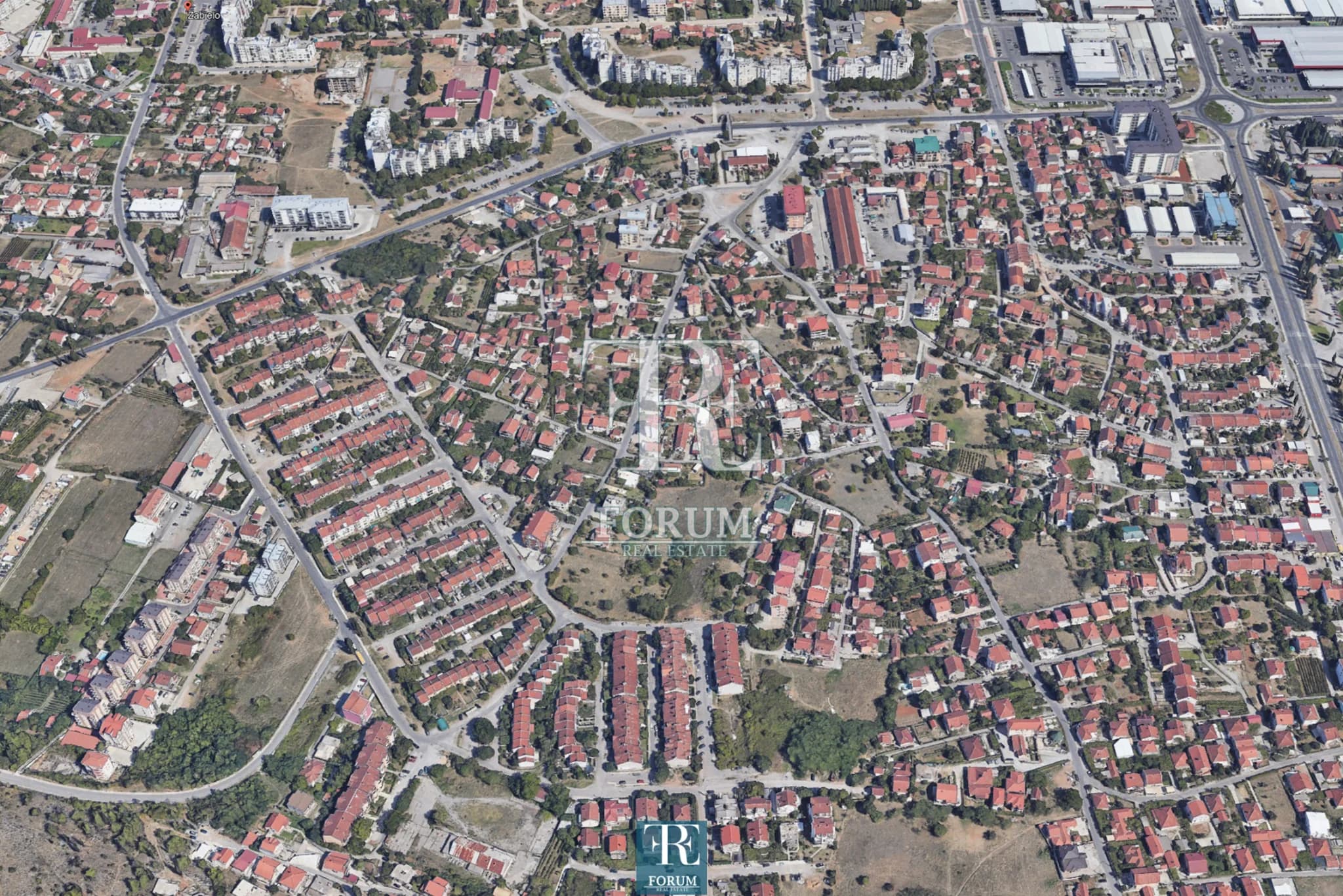 Land for the construction of residential buildings, Zabjelo, Podgorica - 1,580 m²