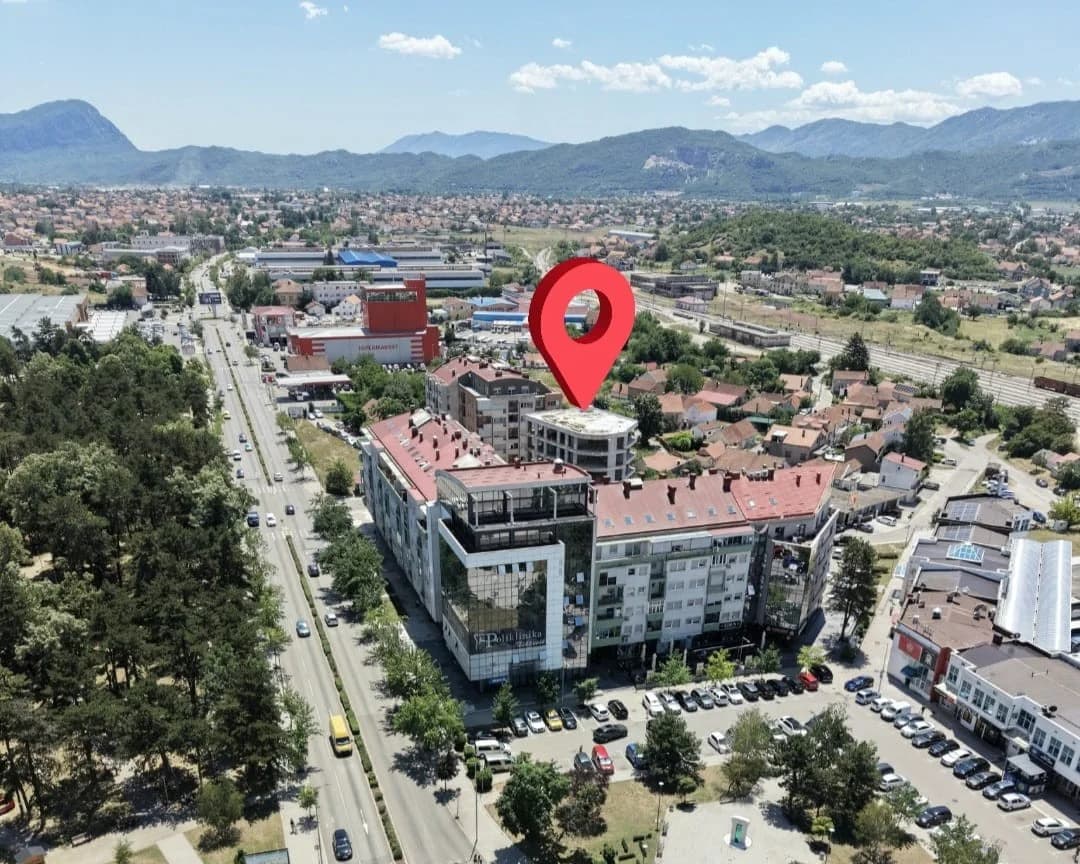 PRODAJA – Dvosoban stan (63m2), Nikšić, kod Autobuske stanice – 2.200€/m2