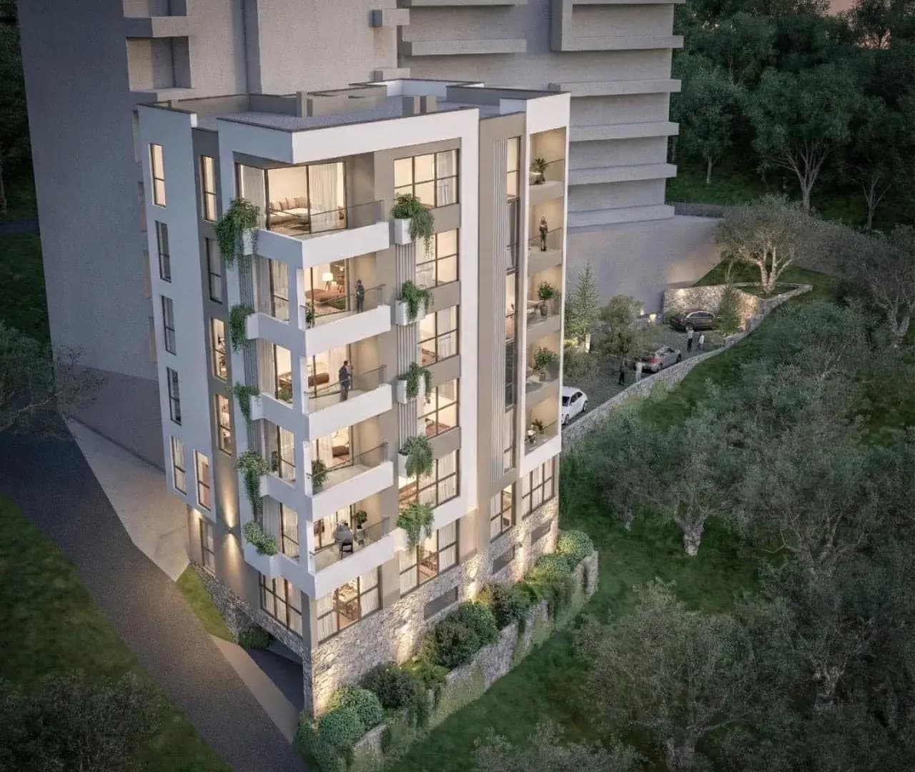 Prodaja, jednosoban stan, 52m², Rafailovići, Budva