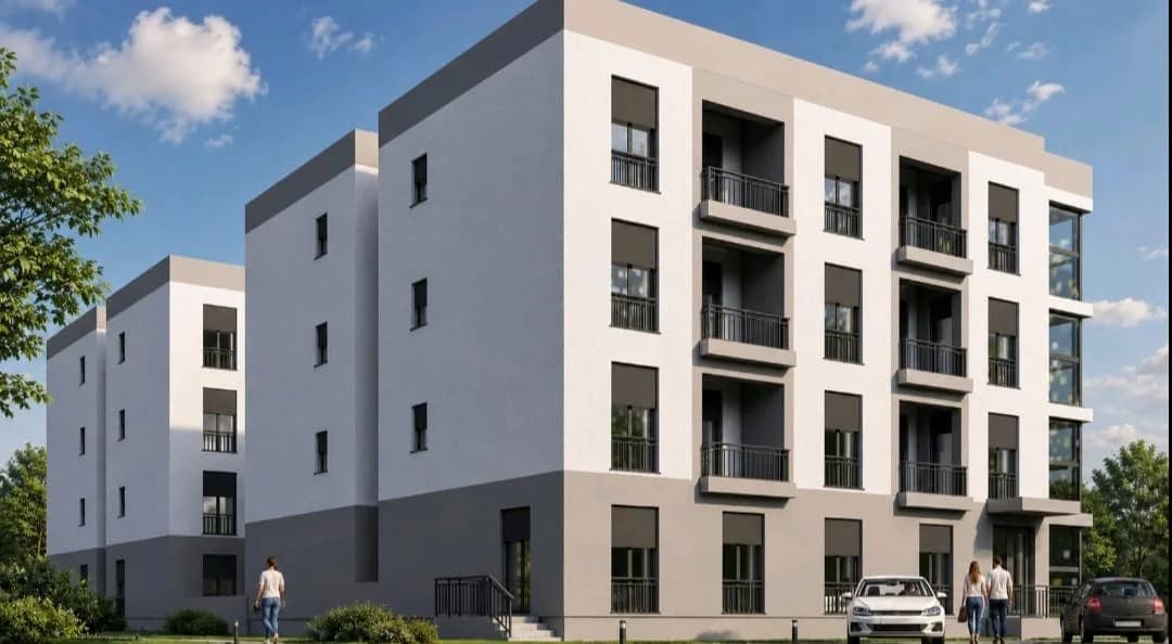 PRODAJA – Jednosoban stan (51m2), Podgorica, Zabjelo, Dahna – 109.650€