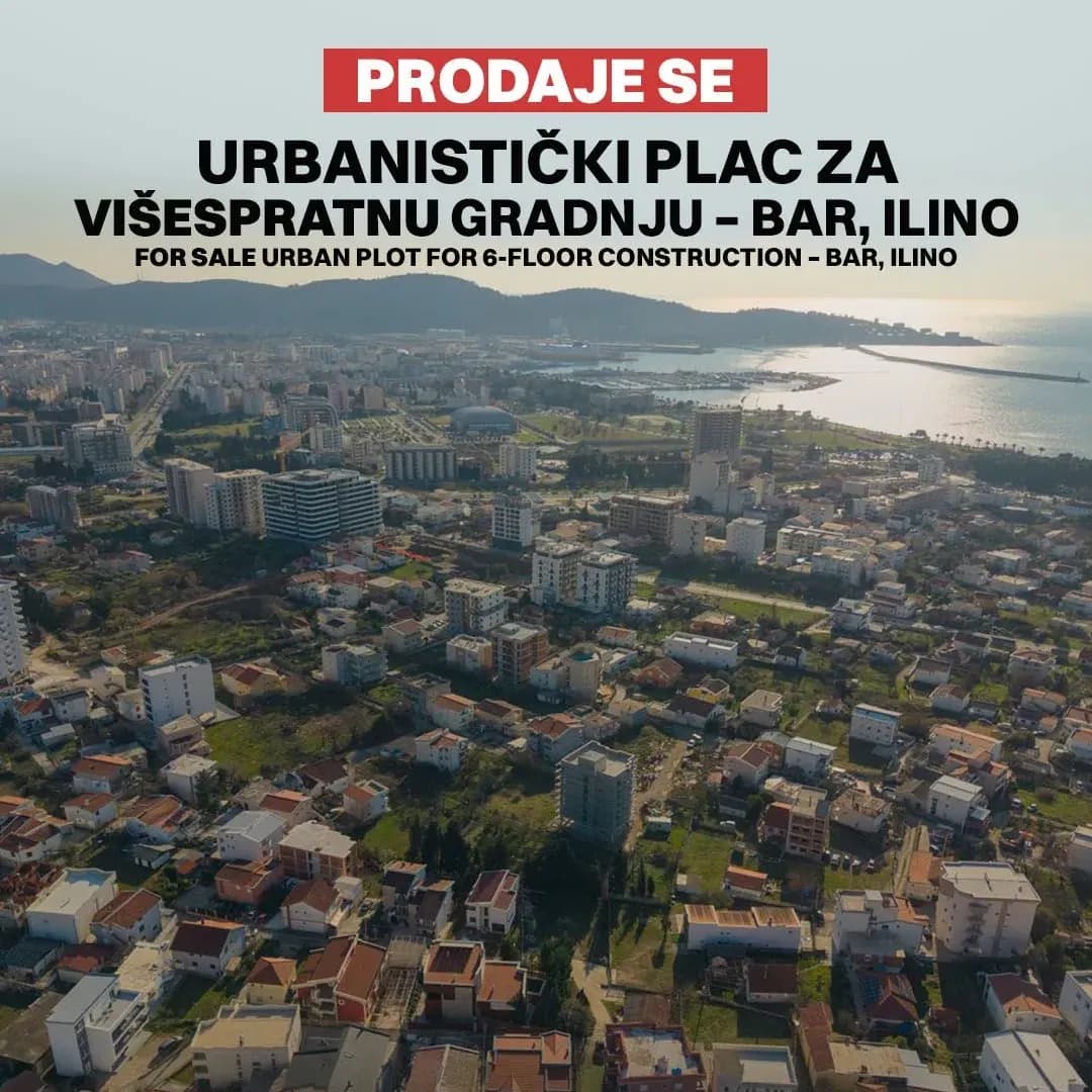 Prodaja, Zemljište, 1371m2, Ilino, Bar