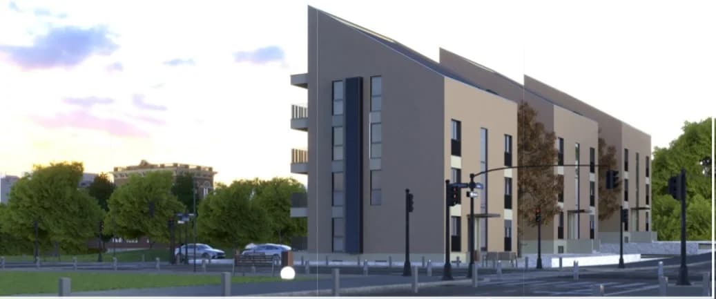 Two-bedroom apartment for sale, 55m², under construction in Zabjelo, Podgorica.