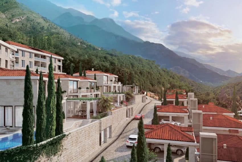 Residences and Beach club, luxury complex in Rezevici, Budva