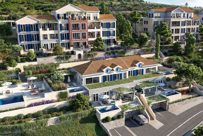 Three-bedroom apartment for sale in Lustica Bay, Marina Village