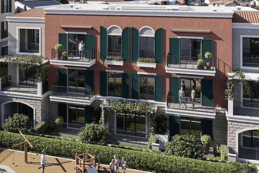 Two-bedroom apartment for sale in Centrale, Lustica Bay